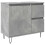 VidaXL vidaXL Sink Cabinet Vanity Unit Storage Cupboard Concrete Oak Engineered Wood 1