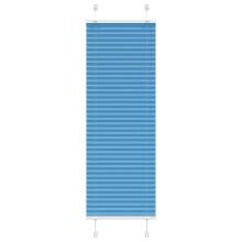 vidaXL Plissee Blau 45x150 cm Stoffbreite 44,4 cm Polyester