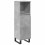 VidaXL vidaXL Bathroom Cabinet Cupboard Vanity Unit Concrete Grey Engineered Wood 1