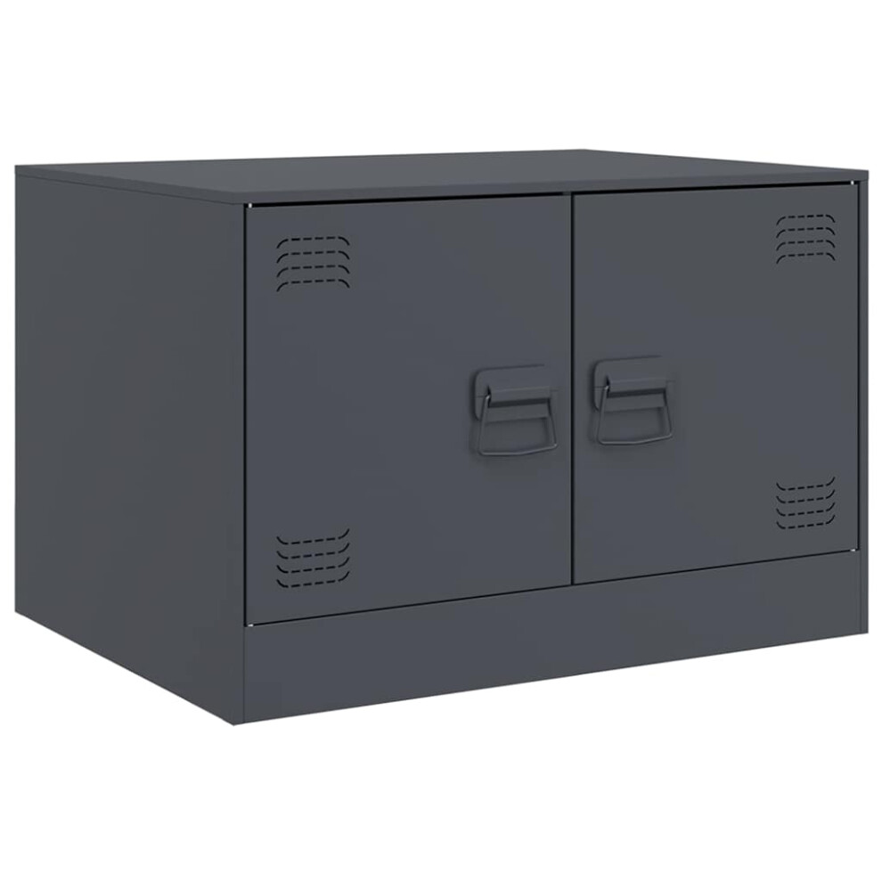 Vidaxl (Anthracite) Coffee Table Hallway Accent End Table Centre Tea Side Sofa Table Steel