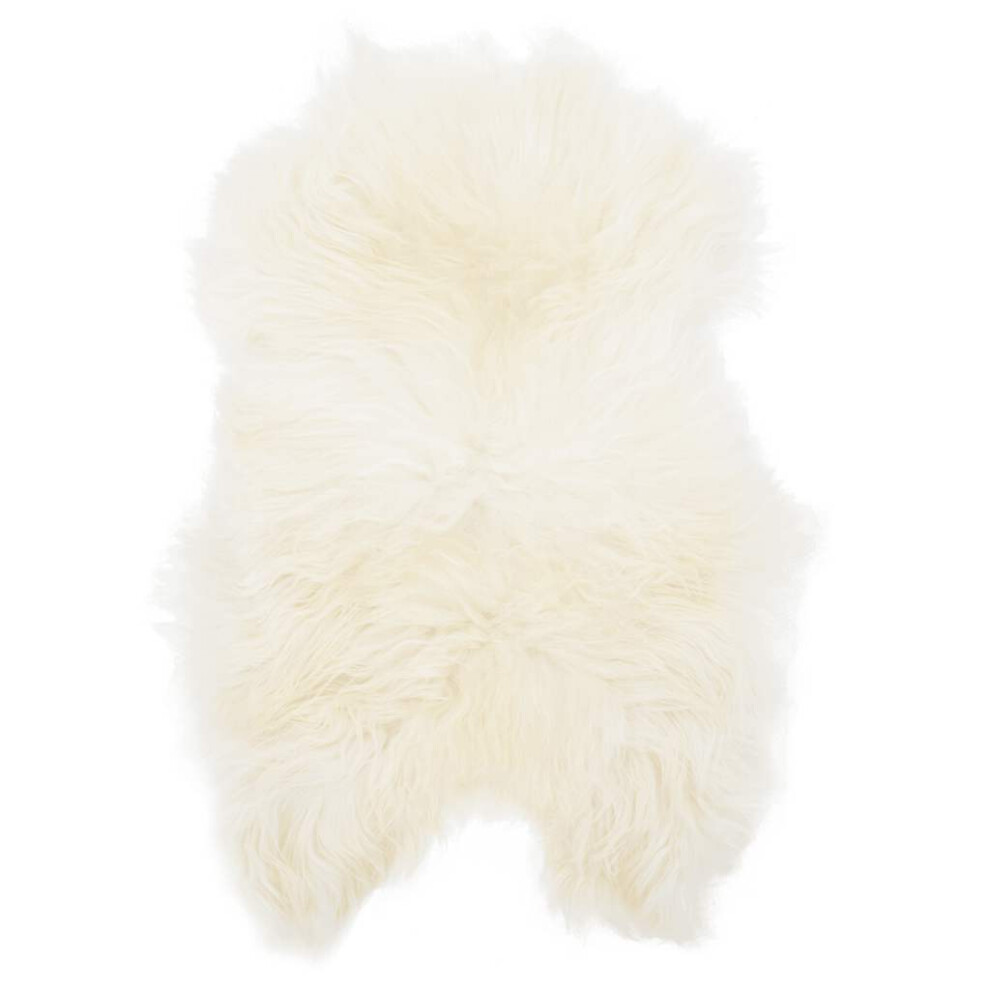 Photos - Area Rug VidaXL Icelandic Sheepskin Chair Cream  Floor Carpet Chair Cushion Cream 335853 