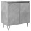 VidaXL vidaXL Bathroom Cabinet Cupboard Vanity Unit Concrete Grey Engineered Wood 1