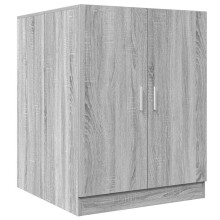 (grey sonoma) vidaXL Washing Machine Cabinet Bathroom Laundry Room Cupboard Storage Rack