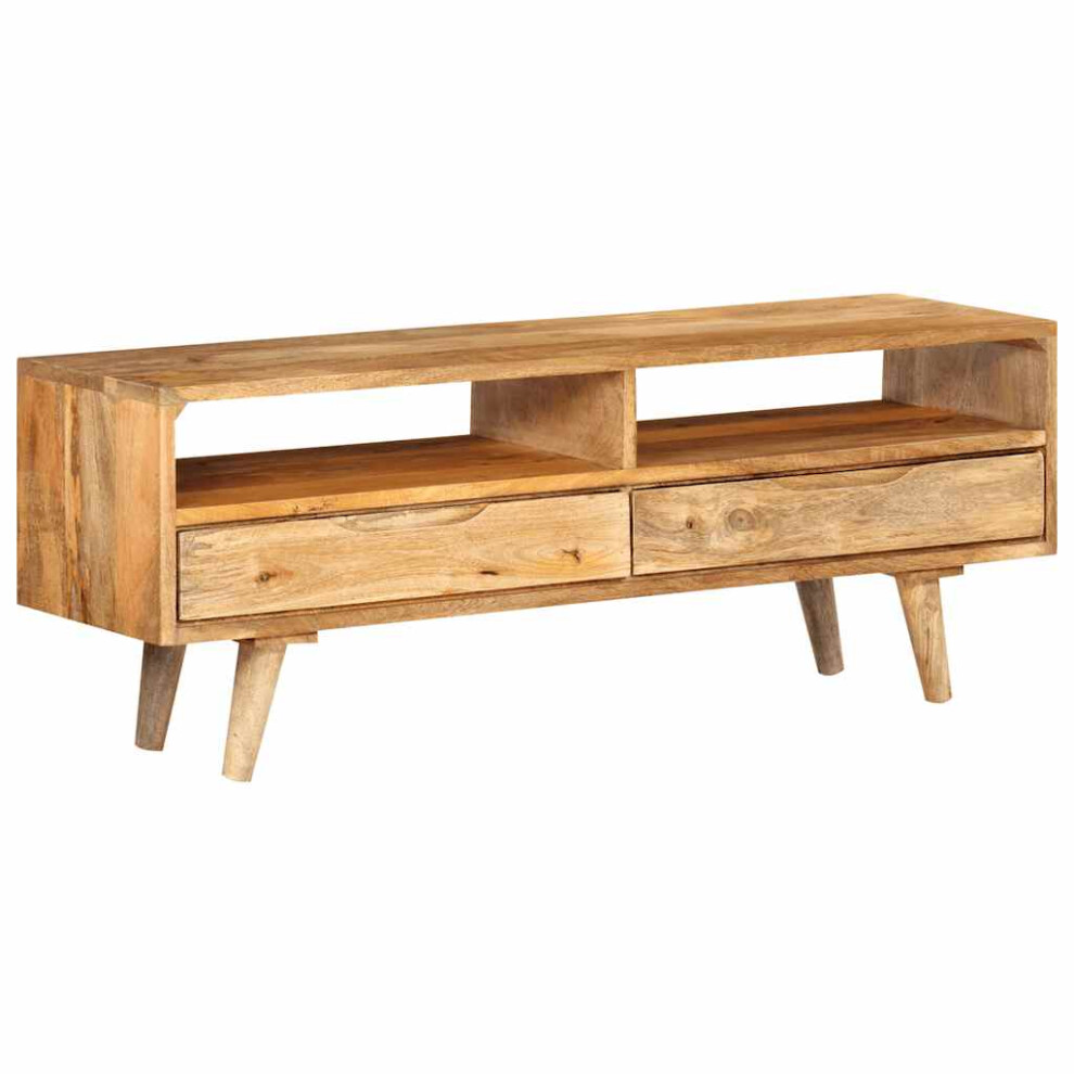 Vidaxl Tv Cabinet Tv Unit Sideboard Entertainment Centre Solid Wood Mango