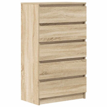 (sonoma oak) vidaXL Drawer Cabinet Engineered Wood Storage Cabinet Chest Multi Colours