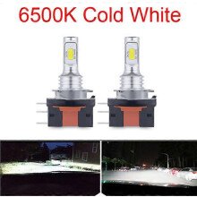 (H15, 6500K) suitable for 2Pcs H15 H4 H7 LED No Error CSP-3570 Chip Headlight 80W 20000Lm DRLs Car Bulbs 6500K White Yellow Blue Head Auto Lamp Kit