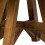 vidaXL Solid Reclaimed Wood Coffee Table 60x45cm White Couch Table End Table 4