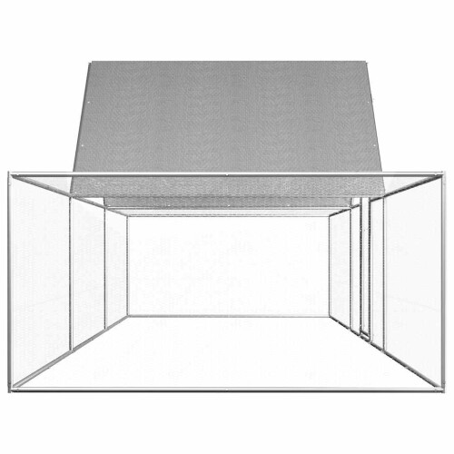 VidaXL vidaXL Hühnerstall 6x2x2 m Verzinkter Stahl 2