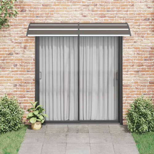 VidaXL vidaXL Vordach Schwarz 240x75 cm PC 2