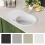 VidaXL vidaXL Granite Kitchen Sink Single Basin Oval White Basket Strainer Basin 3