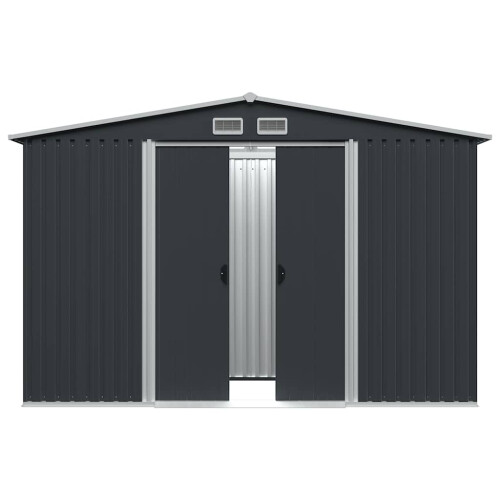 VidaXL vidaXL Geräteschuppen Anthrazit Stahl 257x205x178 cm 2