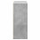 VidaXL vidaXL 2-Tier Book Cabinet Concrete Grey Engineered Wood Storage Highboard 6