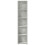 VidaXL vidaXL CD Cabinets Shelf Cupboard Bookcase 2 pcs Concrete Grey Engineered Wood 4