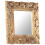 VidaXL vidaXL Solid Mango Wood Hand Carved Mirror Brown Wall Wooden Makeup Accessory 9