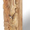 VidaXL vidaXL Solid Mango Wood Hand Carved Mirror Brown Wall Wooden Makeup Accessory 5