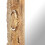 VidaXL vidaXL Solid Mango Wood Hand Carved Mirror Brown Wooden Wall Makeup Accessory 6