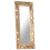 VidaXL vidaXL Solid Mango Wood Hand Carved Mirror Brown Wooden Hall Makeup Accessory 2