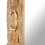 VidaXL vidaXL Solid Mango Wood Hand Carved Mirror Brown Wooden Hall Makeup Accessory 5
