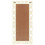 VidaXL vidaXL Solid Mango Wood Hand Carved Mirror White Wooden Hall Makeup Accessory 3