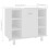 VidaXL vidaXL Bathroom Cabinet White Engineered Wood Home Cupboard Rack Storage Unit 4