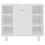 VidaXL vidaXL Bathroom Cabinet White Engineered Wood Home Cupboard Rack Storage Unit 6