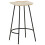 VidaXL vidaXL 2x Solid Mango Wood Bar Stools Kitchen Stool Armchairs Garden Chairs 5