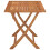 VidaXL vidaXL Folding Garden Table Foldable Patio Dining Table Solid Eucalyptus Wood 3