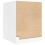 VidaXL vidaXL Washing Machine Cabinet White Indoor Bathroom Cupboard Storage Rack 6