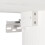 VidaXL (white, 2) vidaXL Wall Cabinet Hanging Storage Cabinet Wall Cupboard Solid Wood Pine 11