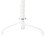 VidaXL (white, 150 cm) vidaXL Slim Artificial Half Christmas Tree with Stand Xmas Artificial Tree 5