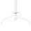 VidaXL (white, 240 cm) vidaXL Slim Artificial Half Christmas Tree with Stand Xmas Artificial Tree 6