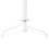 VidaXL (white, 180 cm) vidaXL Slim Artificial Half Christmas Tree with Stand Xmas Artificial Tree 6