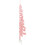 VidaXL (pink, 120 cm) vidaXL Slim Artificial Half Christmas Tree with Stand Xmas Artificial Tree 5