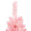 VidaXL (pink, 120 cm) vidaXL Slim Artificial Half Christmas Tree with Stand Xmas Artificial Tree 6