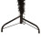 VidaXL (black, 180 cm) vidaXL Slim Artificial Half Christmas Tree with Stand Xmas Artificial Tree 5