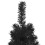 VidaXL (black, 210 cm) vidaXL Slim Artificial Half Christmas Tree with Stand Xmas Artificial Tree 5