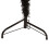 VidaXL (black, 240 cm) vidaXL Slim Artificial Half Christmas Tree with Stand Xmas Artificial Tree 6