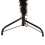 VidaXL (black, 210 cm) vidaXL Slim Artificial Half Christmas Tree with Stand Xmas Artificial Tree 6