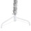 VidaXL (silver, 180 cm) vidaXL Slim Artificial Half Christmas Tree with Stand Xmas Artificial Tree 7