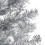 VidaXL (silver, 150 cm) vidaXL Slim Artificial Half Christmas Tree with Stand Xmas Artificial Tree 4