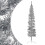 VidaXL (silver, 240 cm) vidaXL Slim Artificial Half Christmas Tree with Stand Xmas Artificial Tree 2