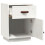 VidaXL (White, 2) vidaXL 1/2x Solid Wood Pine Bedside Cabinet Wooden End Table Multi Colours 6