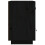 VidaXL vidaXL Solid Wood Pine Bedside Cabinet Black Nightstand End Table Bed Cabinet 6
