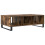 VidaXL vidaXL Coffee Table Side Table Sofa Couch Table Smoked Oak Engineered Wood 7