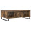 VidaXL vidaXL Coffee Table Side Table Sofa Couch Table Smoked Oak Engineered Wood 2