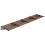 VidaXL vidaXL Türvordach Schwarz 396x90 cm Polycarbonat 2