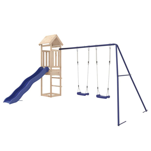 VidaXL vidaXL Spielturm Massivholz Kiefer 2