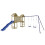 VidaXL vidaXL Spielturm Imprägniertes Kiefernholz 2