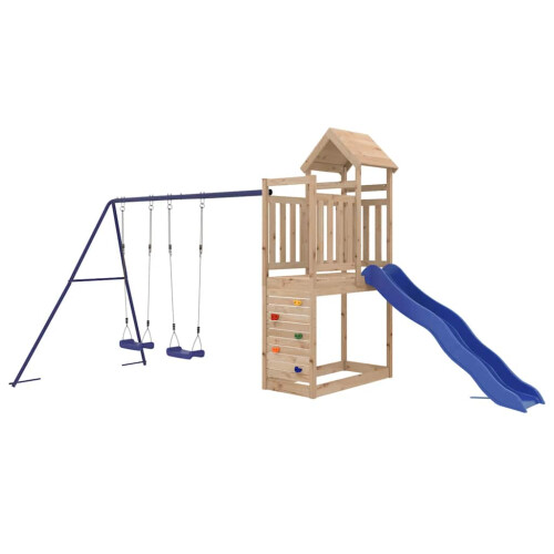 VidaXL vidaXL Spielturm Massivholz Kiefer 1