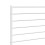 VidaXL (white, 200 cm) vidaXL Metal Headboard Bed Base Header Bedstead Headboard Bedroom Bed Header 6